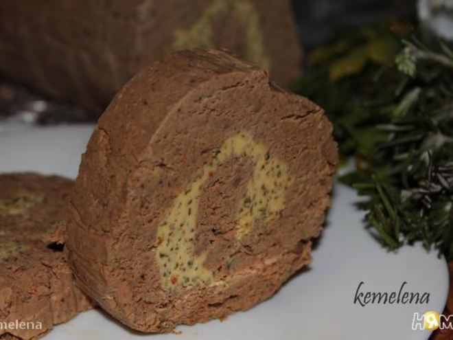 Рецепт печеночного паштета с травами