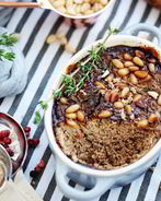 Печеночный паштет с творожным сыром и кедровыми орешками