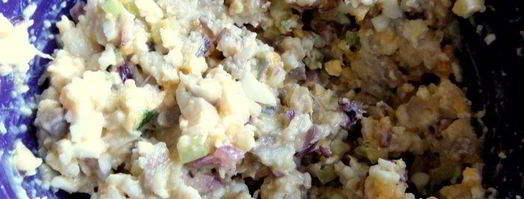 селедочный паштет на фасолевых котлетах. Шаг 15