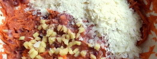 селедочный паштет на фасолевых котлетах. Шаг 5