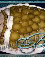 Селедочный паштет в виде рыбы