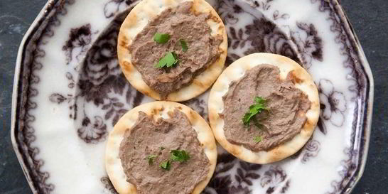 Вкусный куриный паштет