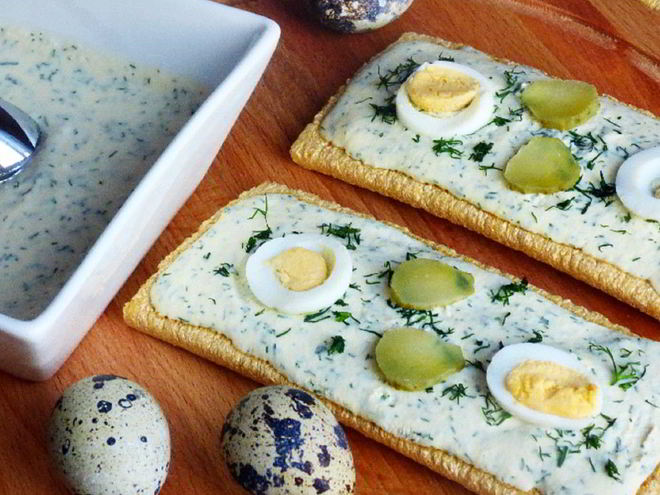 Рецепт яичного паштета