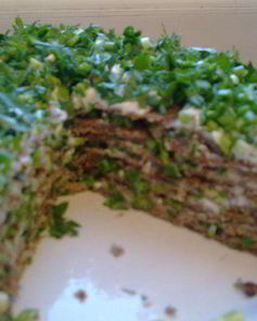 Печеночный тортик