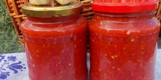 Помидоры с хреном