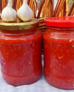 Помидоры с хреном