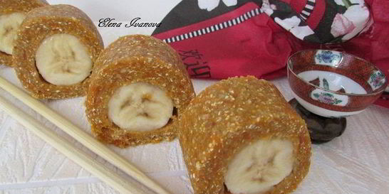 Банановые роллы