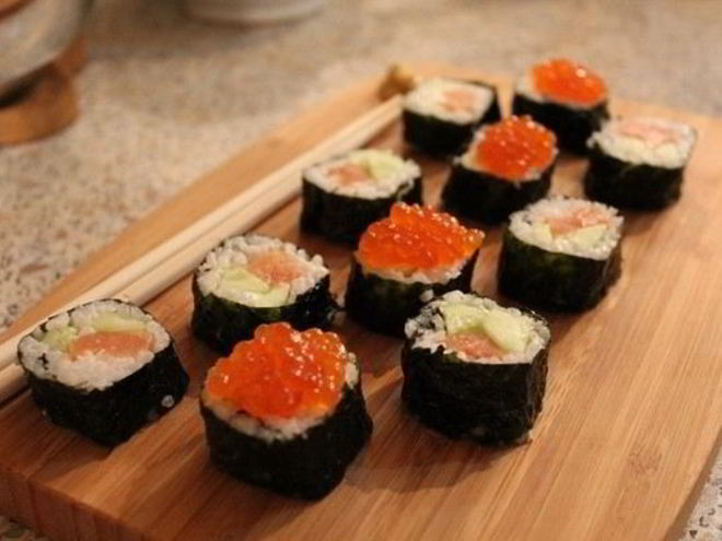 Рецепт домашних роллов