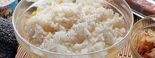 рис для роллов в мультиварке. Шаг 6