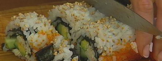 ролл калифорния. Шаг 9