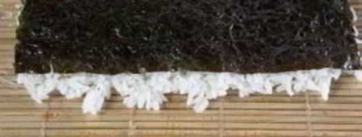 роллы калифорния. Шаг 2