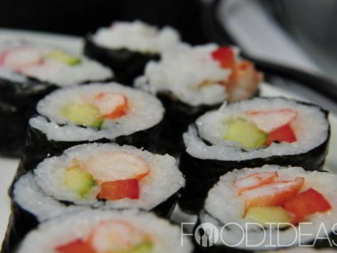 Рецепт роллов с креветками