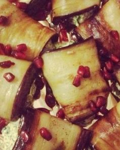 Баклажановые рулетики