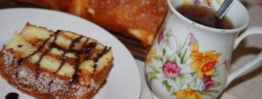 бисквитный рулет пятнадцатиминутка. Шаг 10