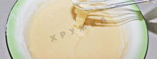 бисквитный рулет с бананом. Шаг 4