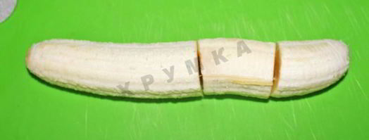 бисквитный рулет с бананом. Шаг 9