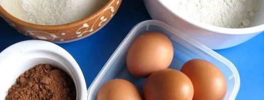 бисквитный рулет жираф. Шаг 2