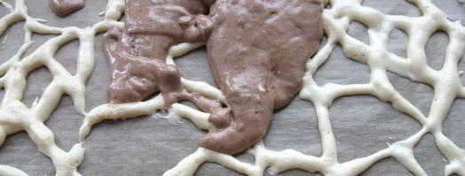 бисквитный рулет жираф. Шаг 12