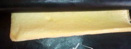 бисквитный рулет зимний. Шаг 5