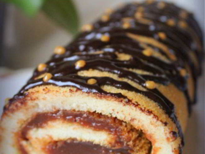 Рецепт бисквитного рулета