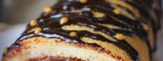 бисквитный рулет. Шаг 5