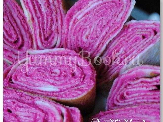 Рецепт блинных рулетиков