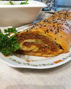 Быстрый мясной рулет