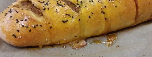 быстрый мясной рулет. Шаг 7