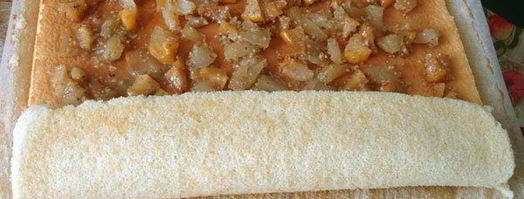 десертный рулет. Шаг 13