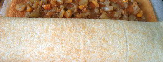 десертный рулет. Шаг 15