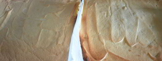 двойной бисквитный рулет с джемом. Шаг 6