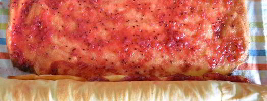 двойной бисквитный рулет с джемом. Шаг 10