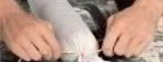 картофельный рулет со шпинатом и беконом. Шаг 5