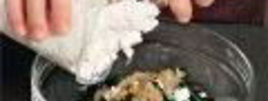 картофельный рулет со шпинатом. Шаг 3