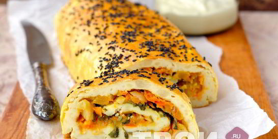 Картофельный рулет