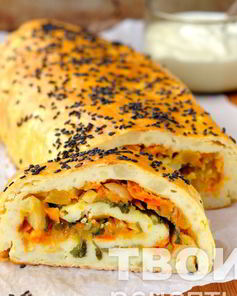 Картофельный рулет