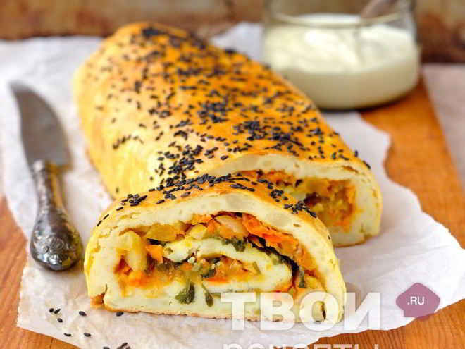 Рецепт картофельного рулета