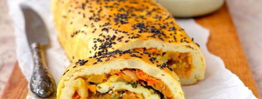 картофельный рулет. Шаг 11