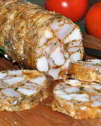 Куриный рулет Мраморный