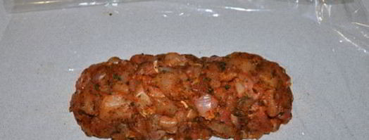 куриный рулет мраморный. Шаг 4