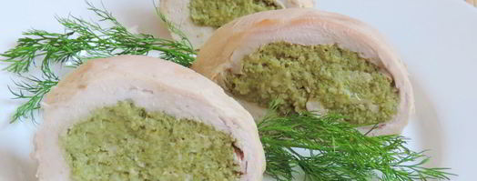 куриный рулет с брокколи. Шаг 9