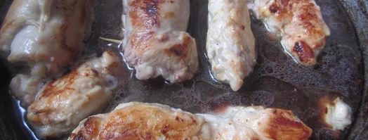 куриный рулет с сыром и яблоком. Шаг 8