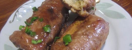 куриный рулет с сыром и яблоком. Шаг 9