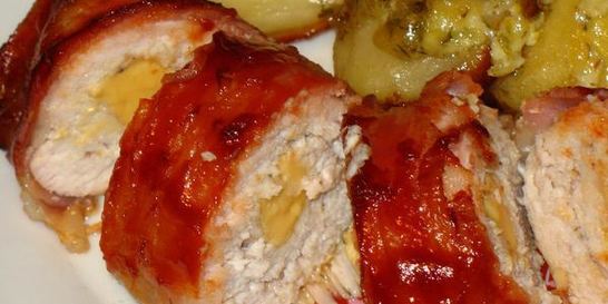 Куриный рулет с сыром