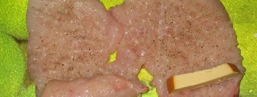 куриный рулет с сыром. Шаг 2