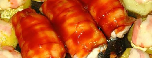 куриный рулет с сыром. Шаг 5