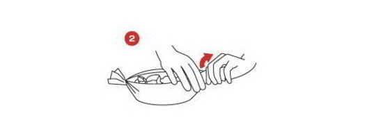 куриный рулет с ветчиной и соусом песто. Шаг 4