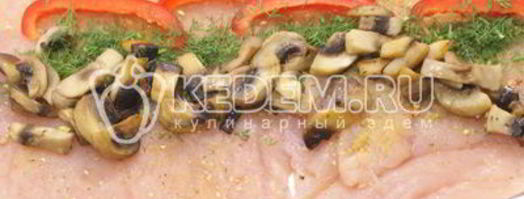 куриный рулет. Шаг 6