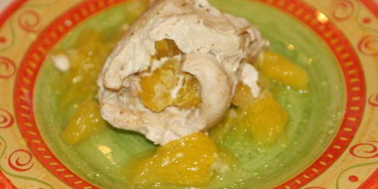 Куриные рулетики с апельсиновой начинкой