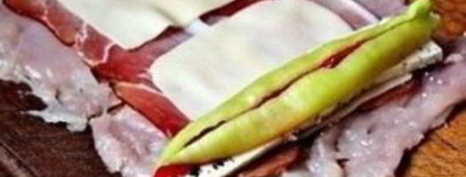 куриные рулетики с ветчиной и сыром. Шаг 4